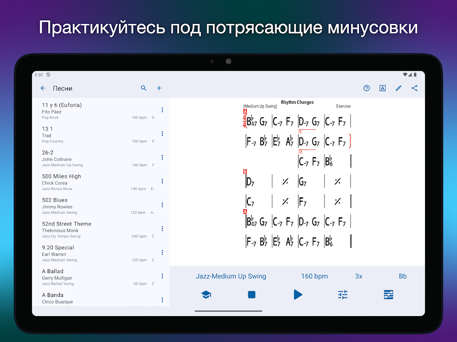 iReal Pro - скриншот 6