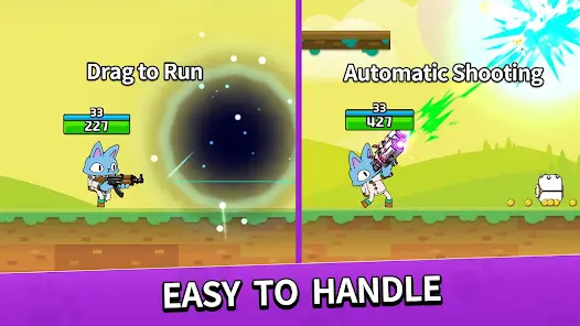 Action Cat: Roguelike Shooting - скриншот 3