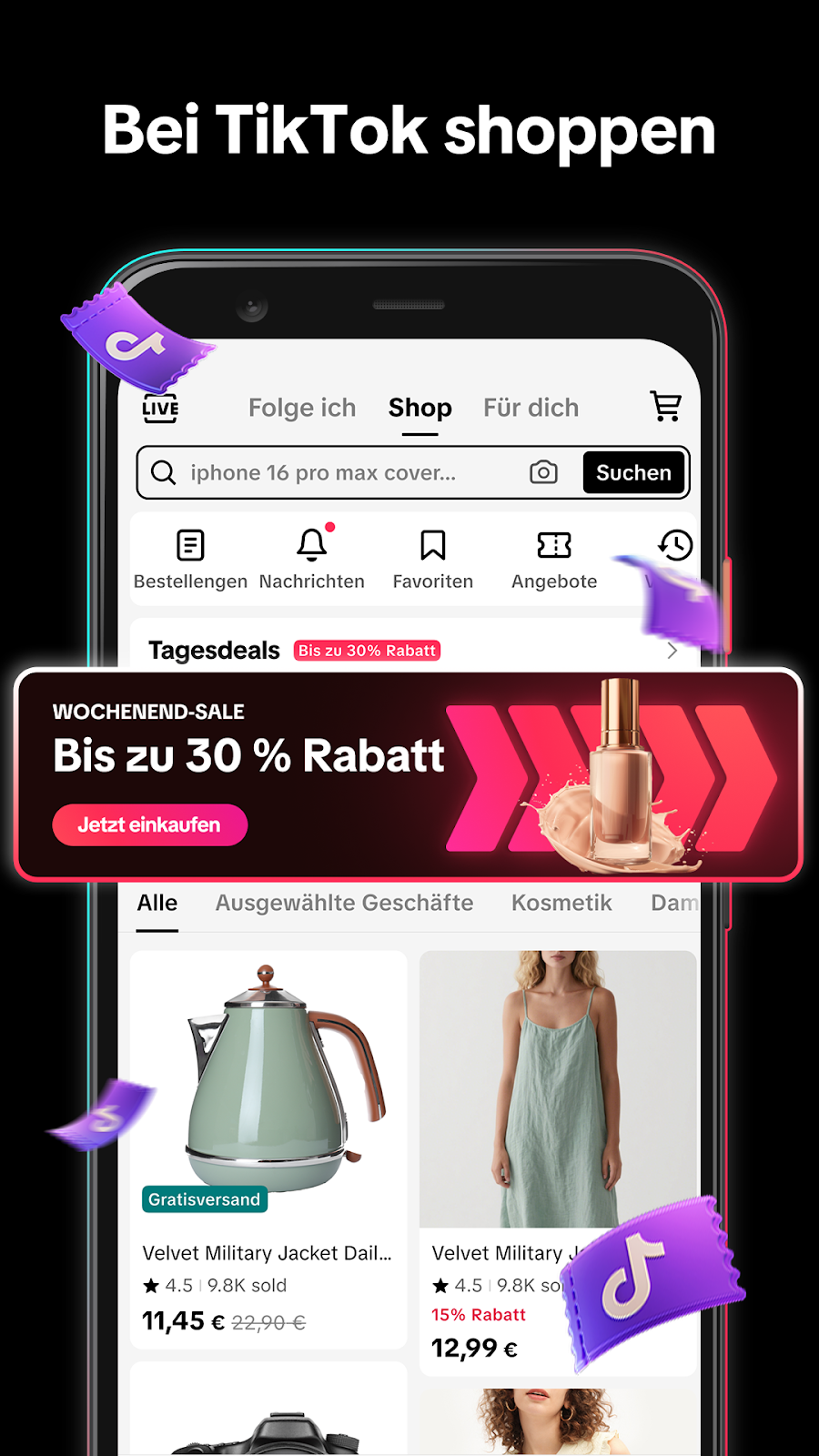 TikTok: Videos, Shop und LIVE - скриншот 4