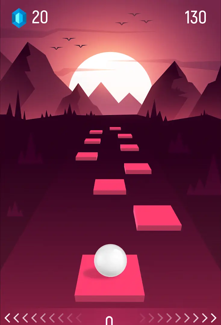 Tiles Hop: Forever Dancing Ball - скриншот 1