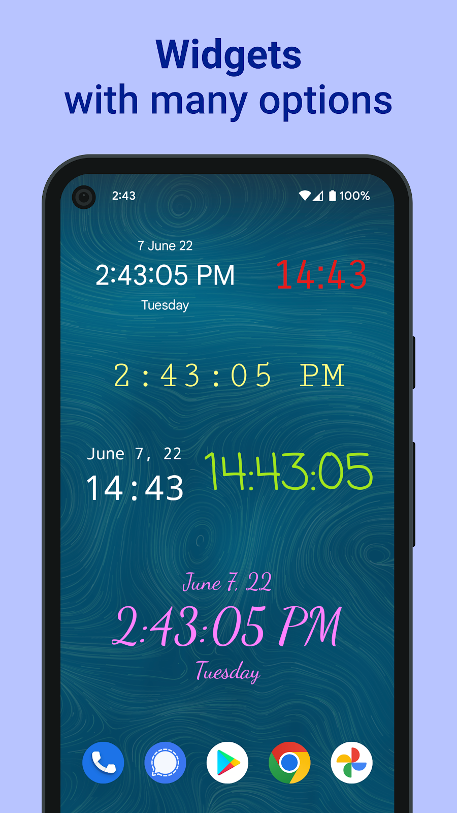 AtomicClock: атомные часы - скриншот 2