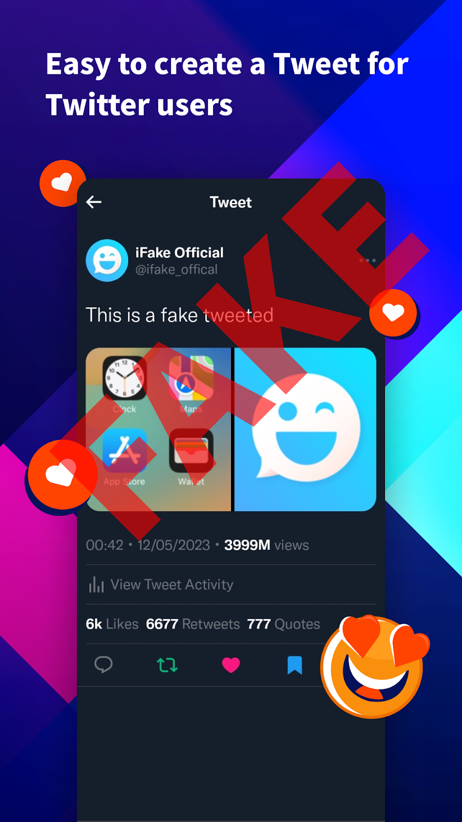 iFake: Fake Chat Messages - скриншот 5