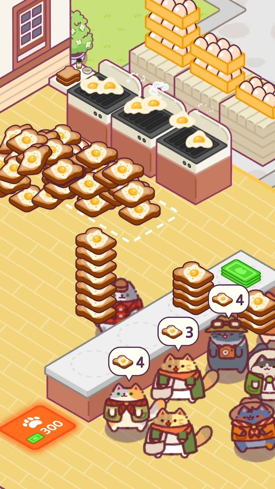 Cat Snack Bar:кошки игры - скриншот 4