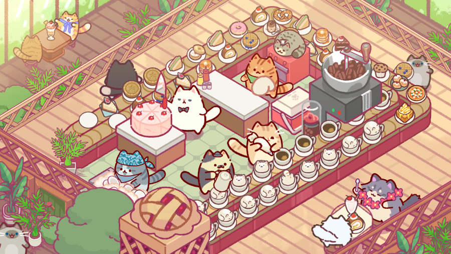 Cat Snack Bar:кошки игры - скриншот 6