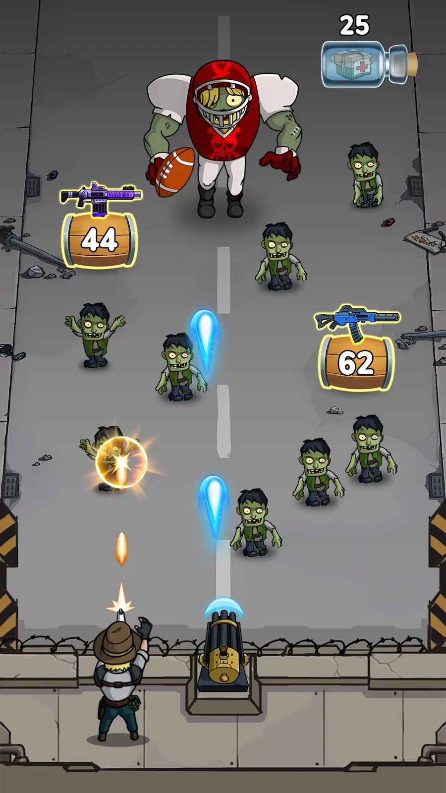 Zombie War - Idle TD game - скриншот 12