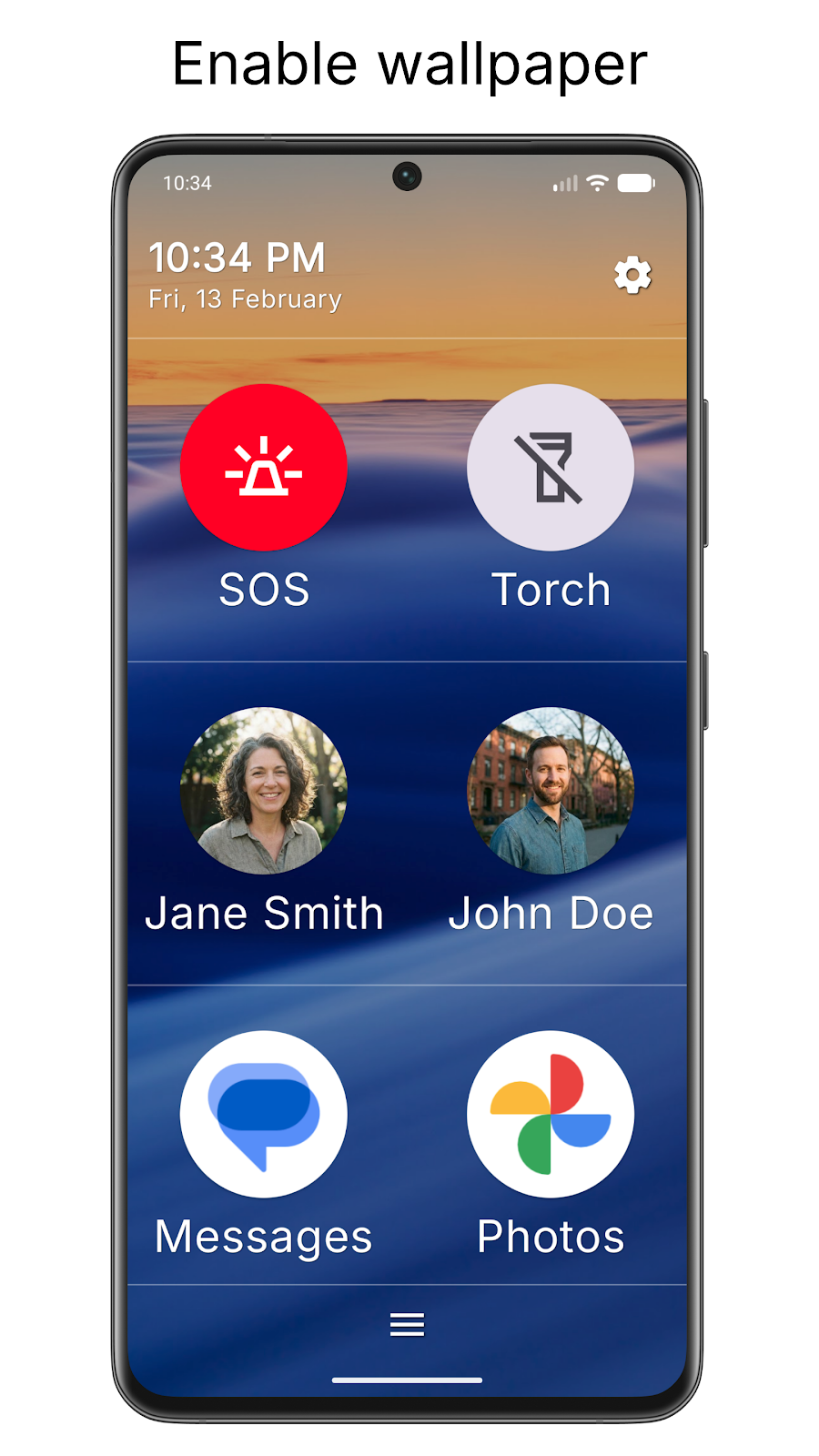 Senior Launcher - Simple Phone - скриншот 1
