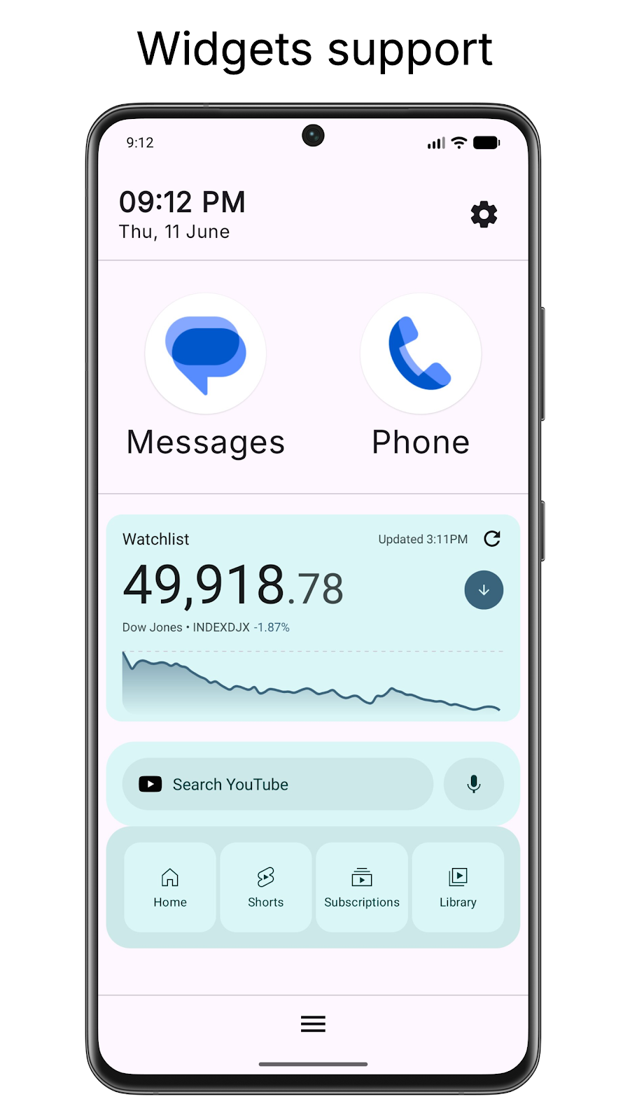 Senior Launcher - Simple Phone - скриншот 2