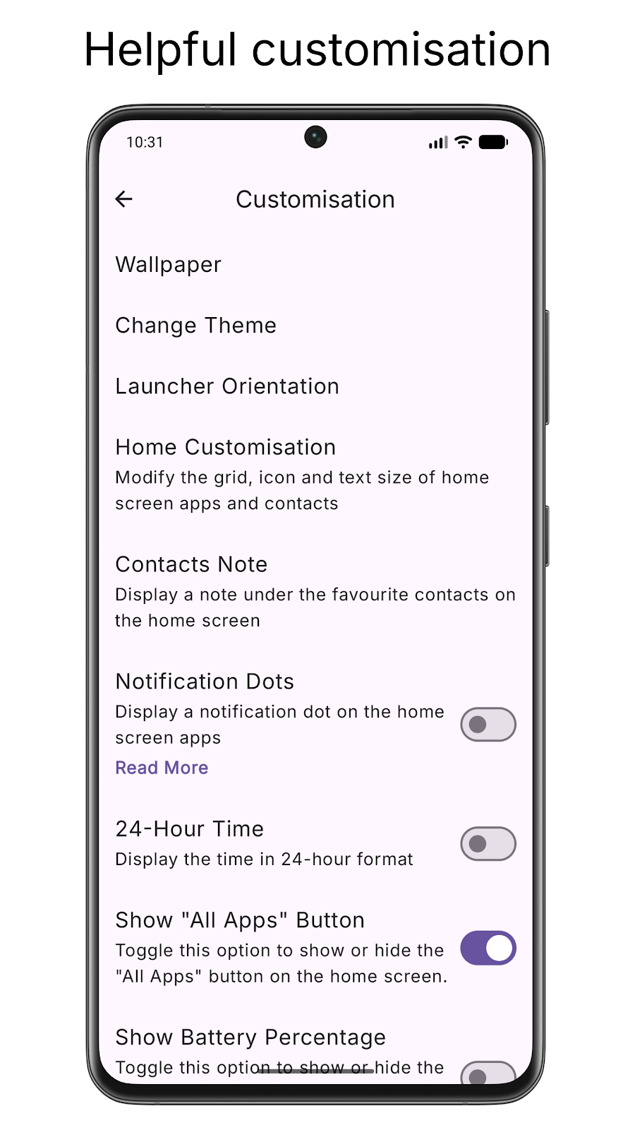 Senior Launcher - Simple Phone - скриншот 4