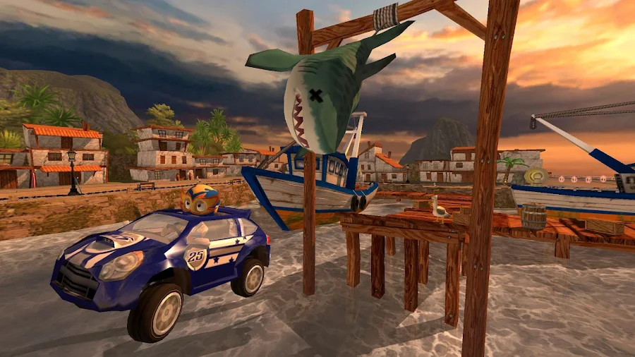 Beach Buggy Racing - скриншот 4