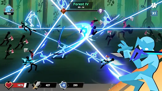Stickman Roguelike: Epic RPG - скриншот 2