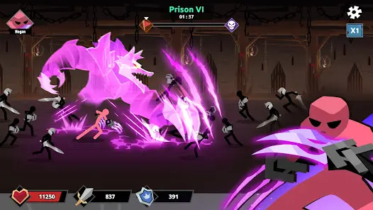 Stickman Roguelike: Epic RPG - скриншот 4