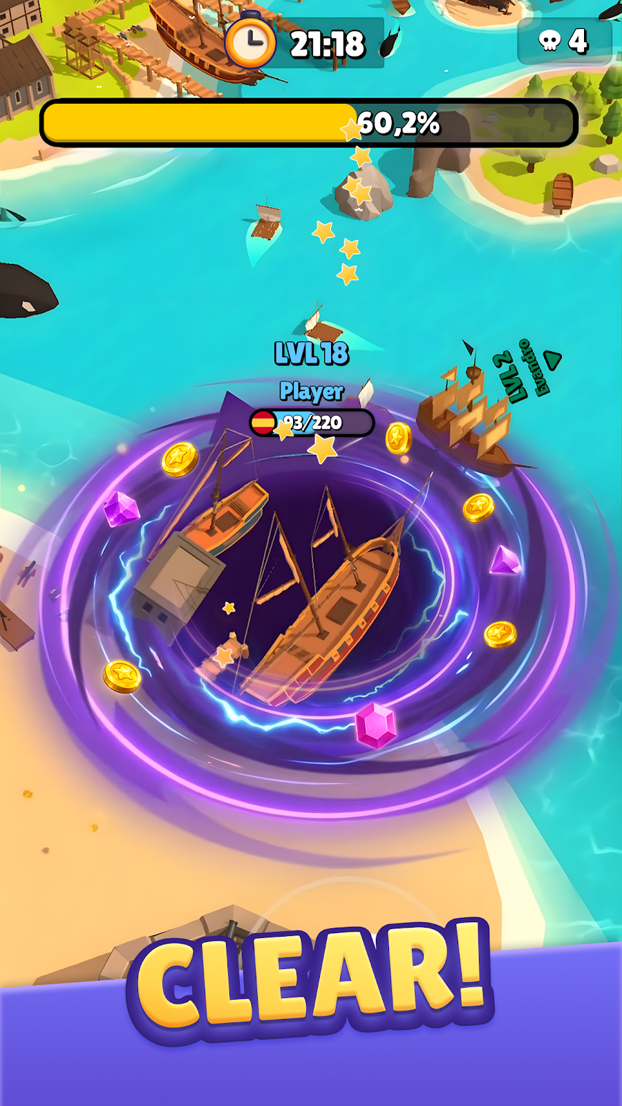 Hole.io - скриншот 2