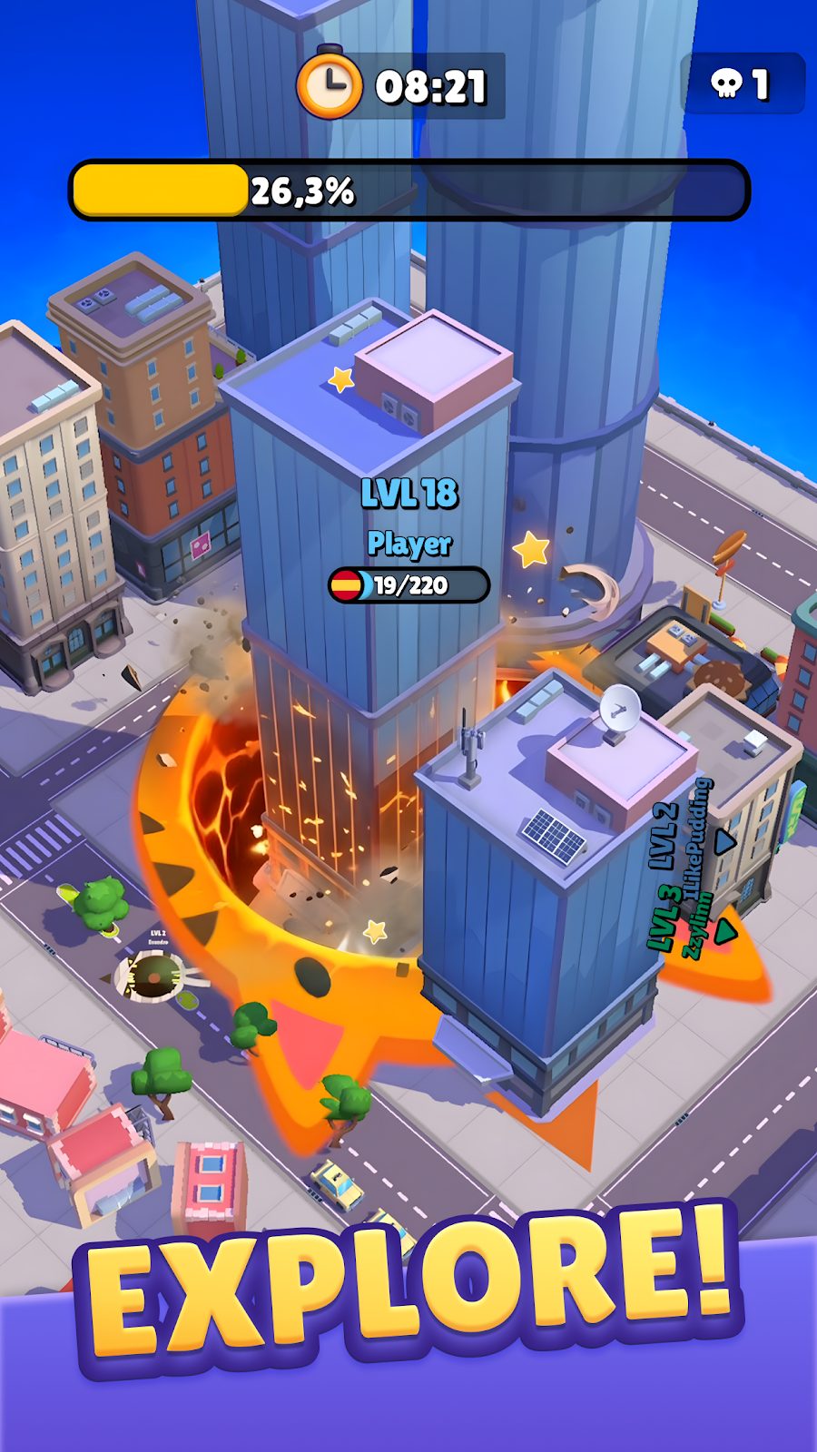 Hole.io - скриншот 3