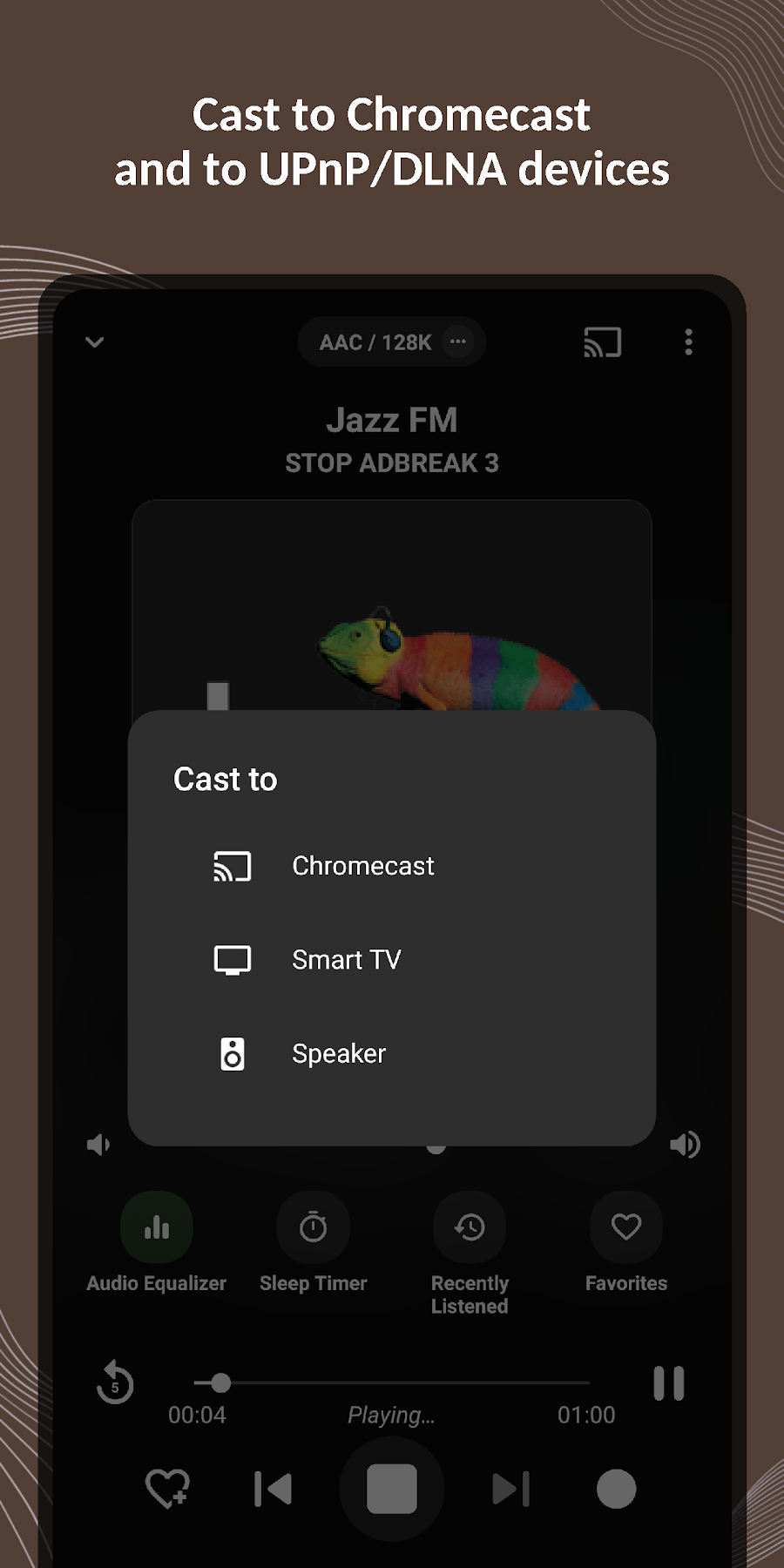 VRadio - Online Radio App - скриншот 4