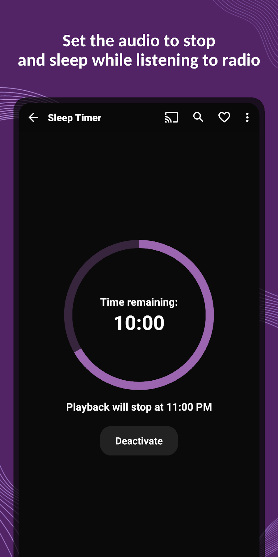 VRadio - Online Radio App - скриншот 6