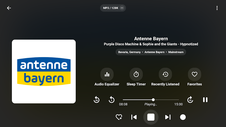 VRadio - Online Radio App - скриншот 10