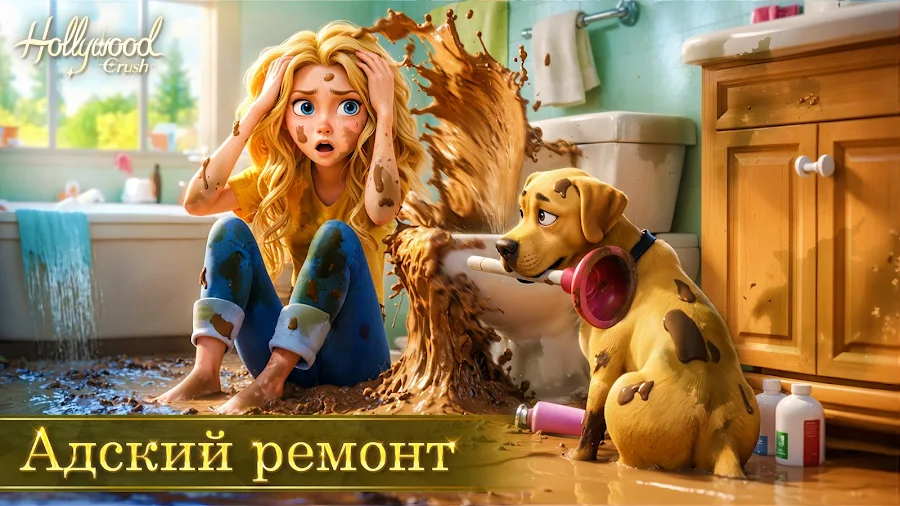 Hollywood Crush: Match3 puzzle - скриншот 4