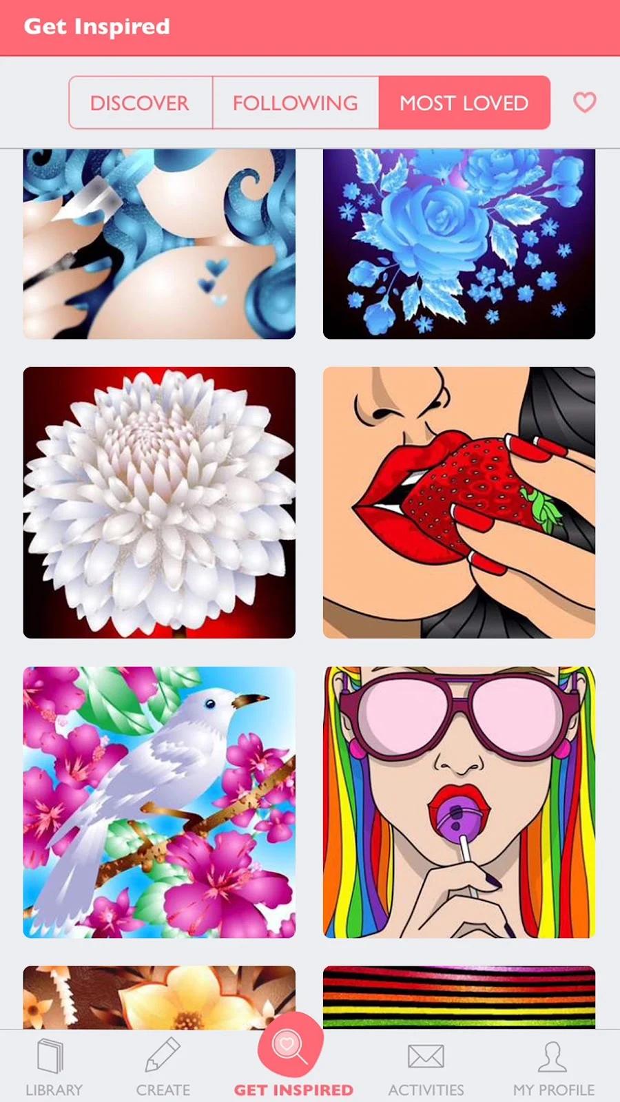 Colorfy: Игры-раскраски - скриншот 2