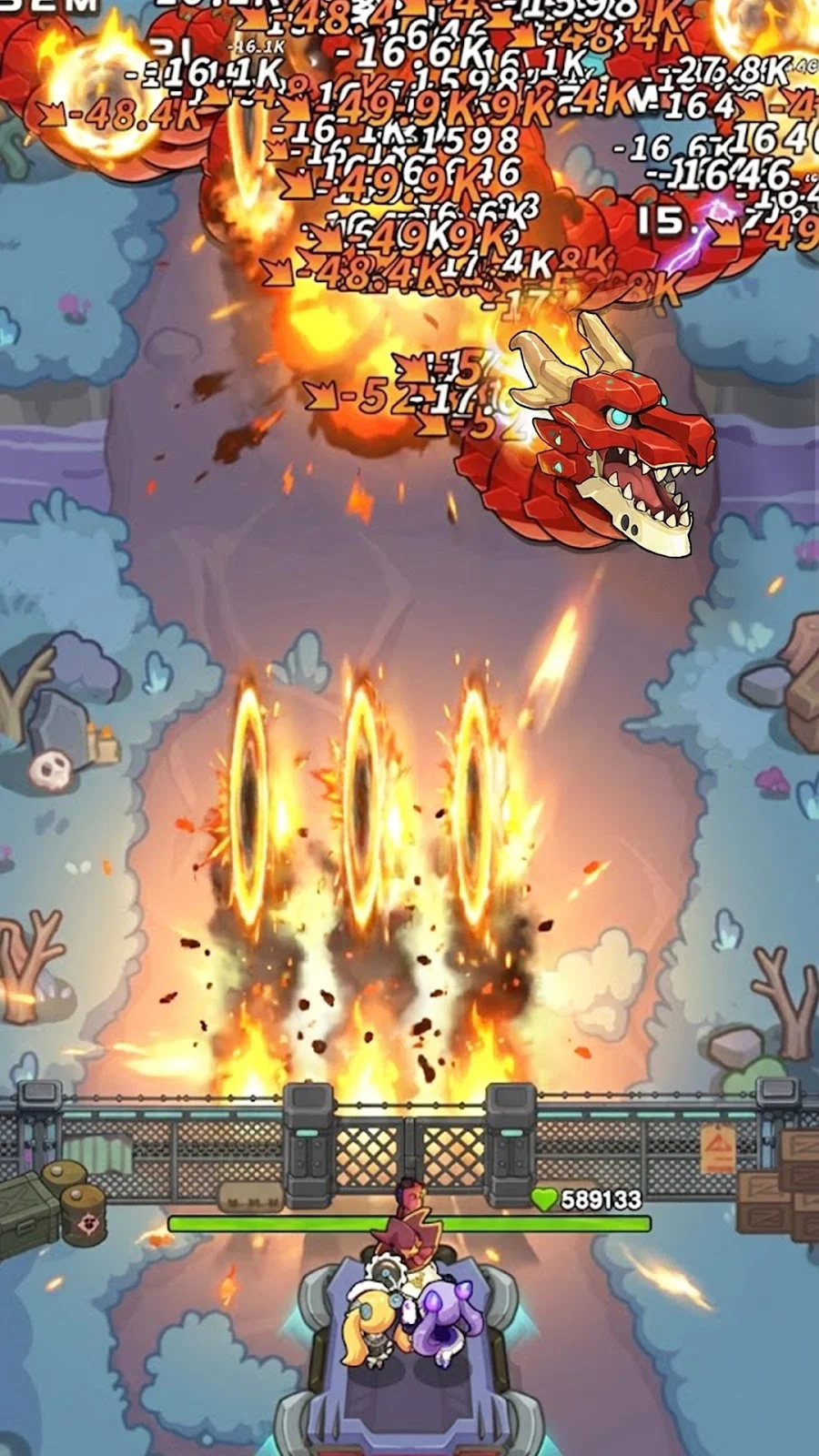 Dragon Fever TD! - скриншот 1