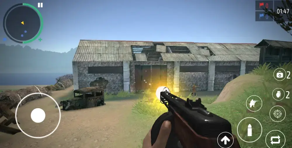 World War 2 Blitz war games - скриншот 2