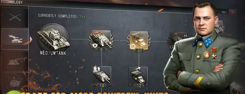 World War 2：Strategy Battle 1001 Mod (Unlimited Money/Medals) - скриншот 4