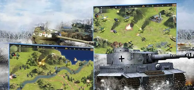 World War 2: Strategy Games 1187 Mod (Unlimited Money/Medals) - скриншот 4