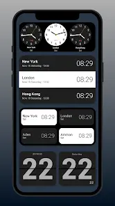 Flip Clock: World Clock - скриншот 6