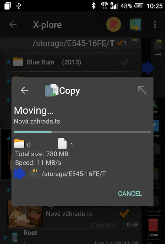 X-plore File Manager - скриншот 1
