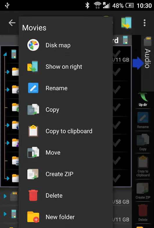 X-plore File Manager - скриншот 3