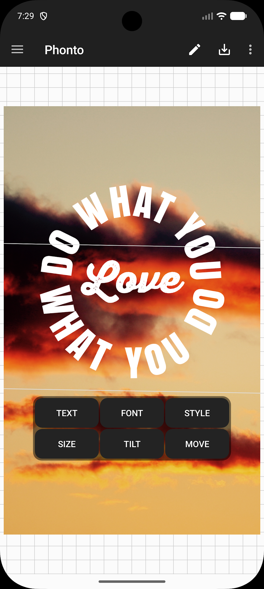 Phonto - Text on Photos - скриншот 1