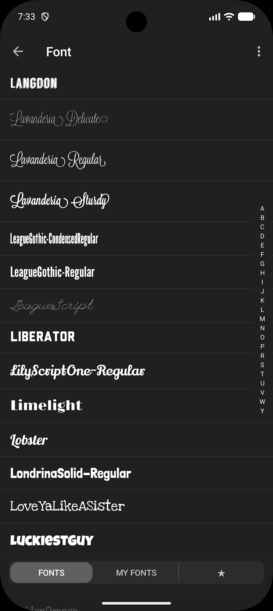 Phonto - Text on Photos - скриншот 3
