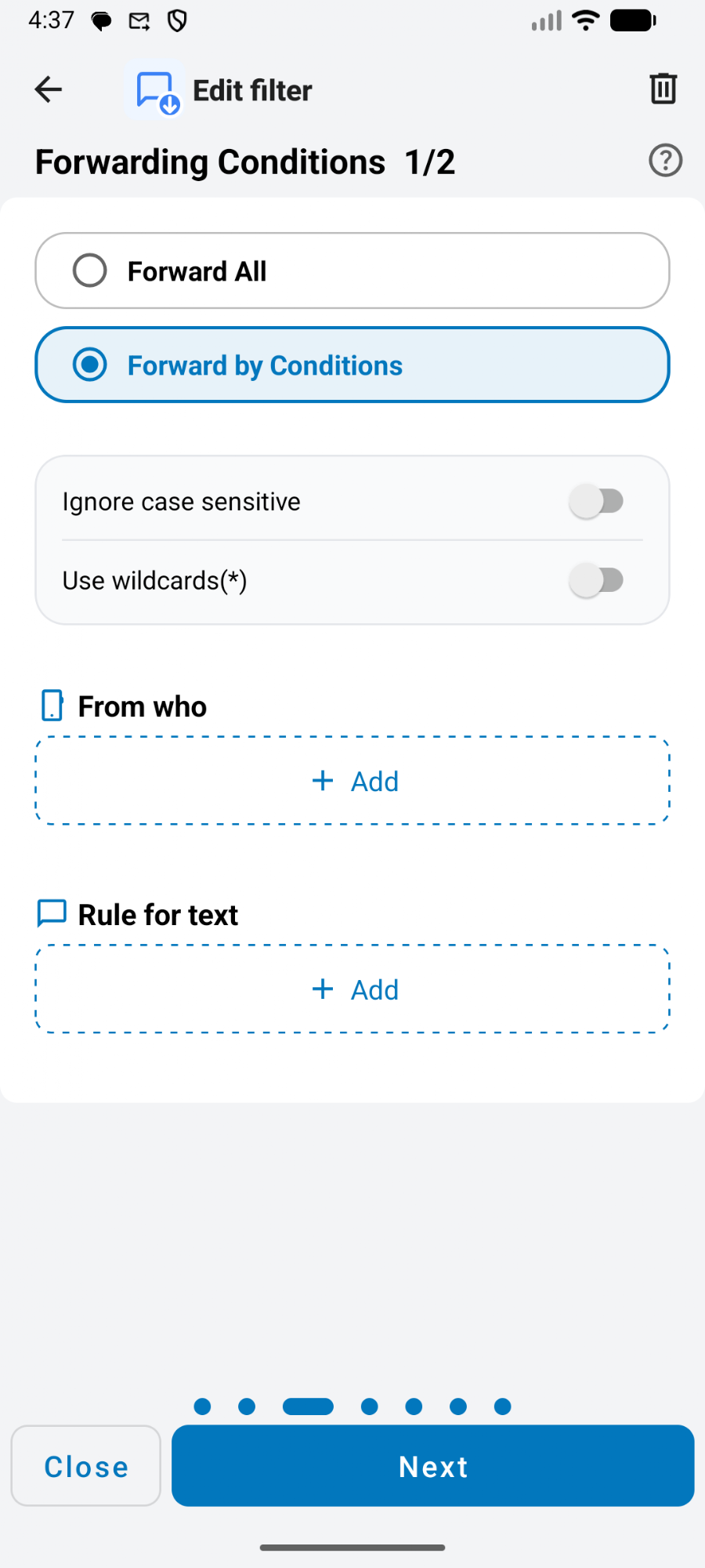 SMS Forwarder - скриншот 3